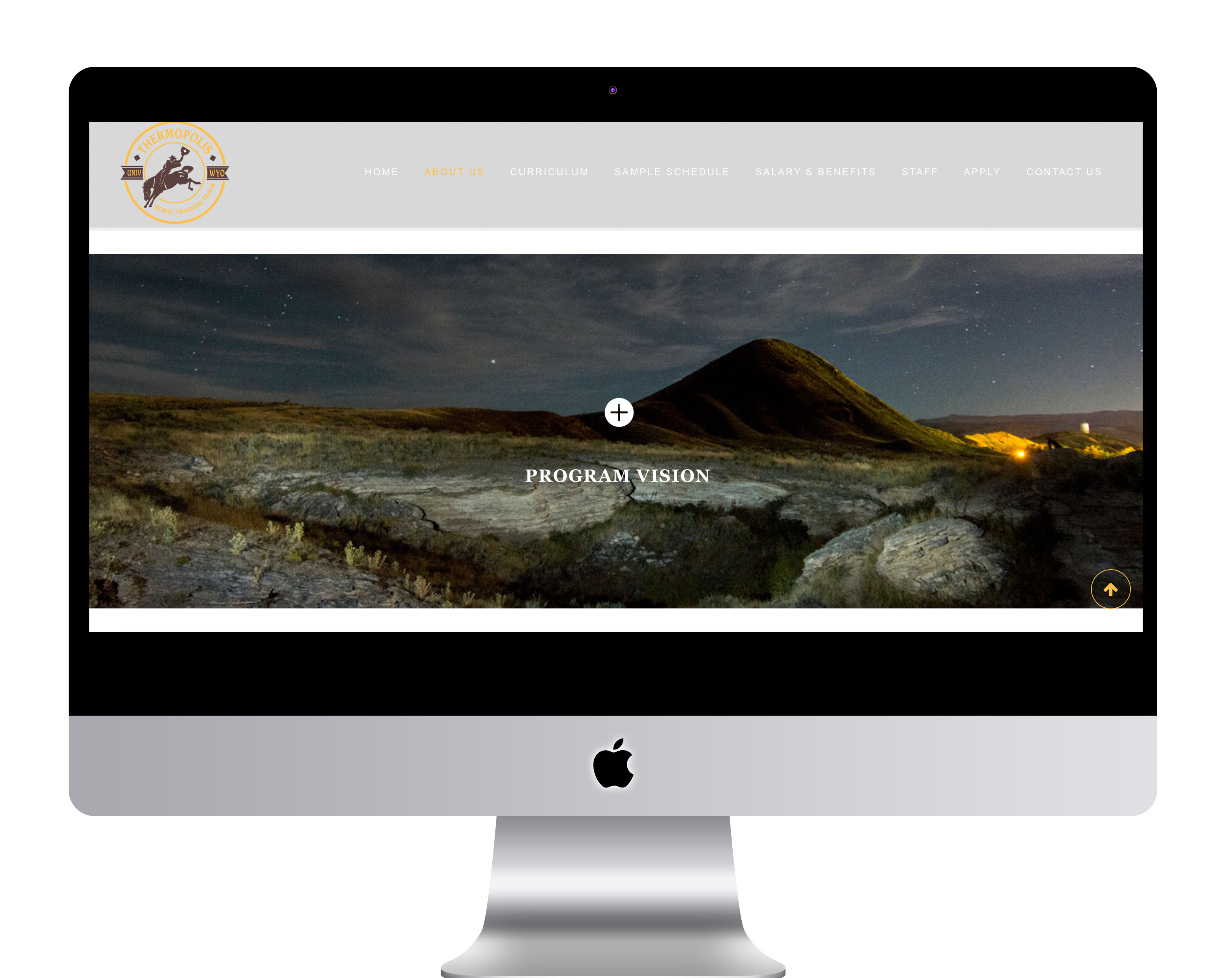 University of Wyoming Thermopolis Rural Training Track Med Program custom website design