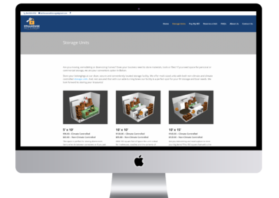 Stillhouse Self Storage Custom Website Design