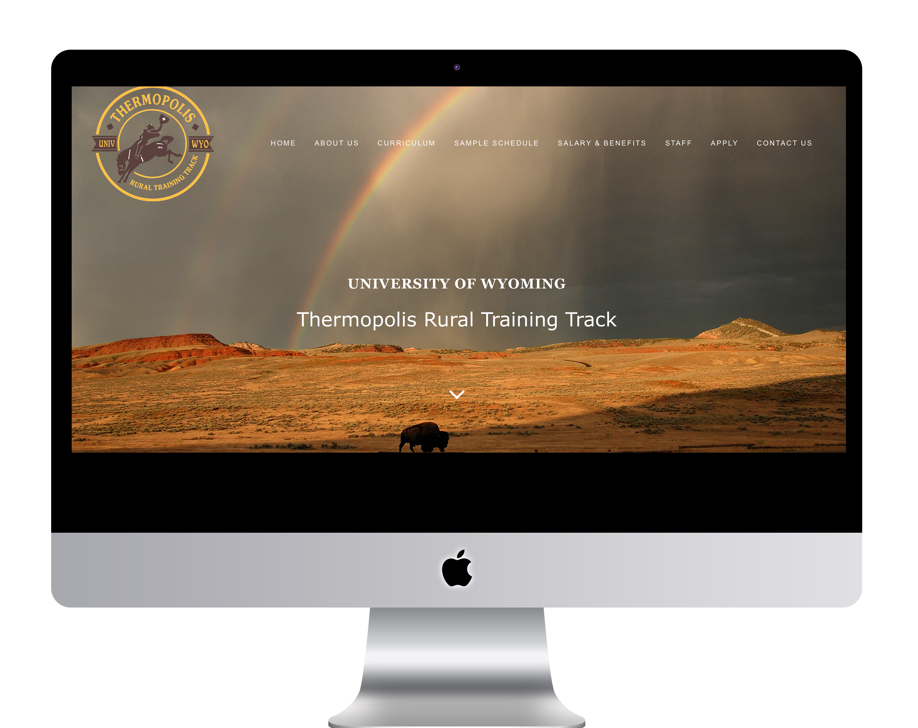 University of Wyoming Thermopolis Rural Training Track Med Program custom website design home