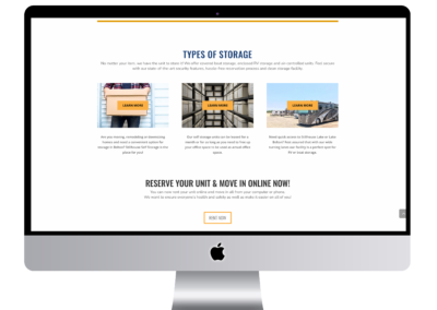 Stillhouse Self Storage Custom Website Design Types